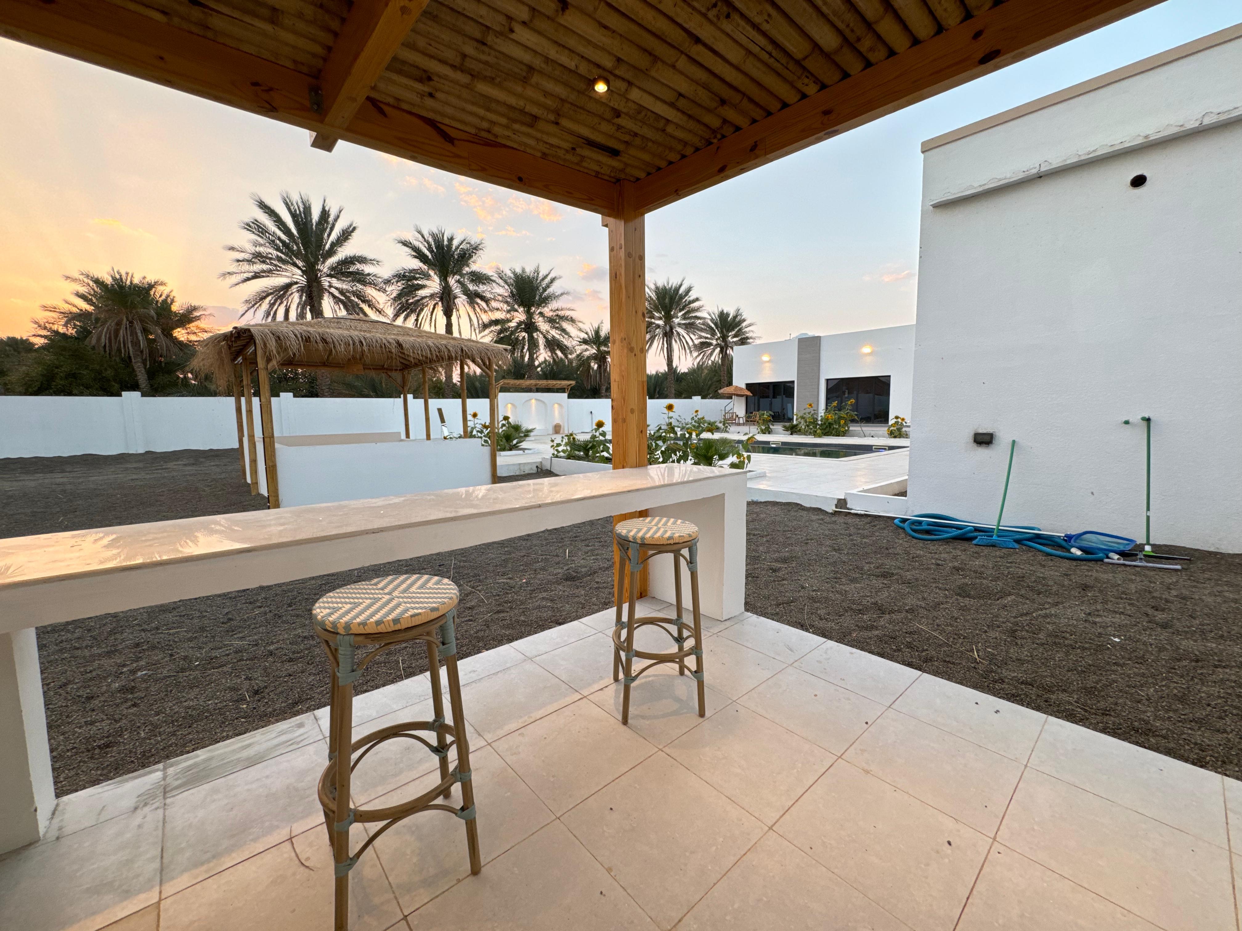 BBQ area